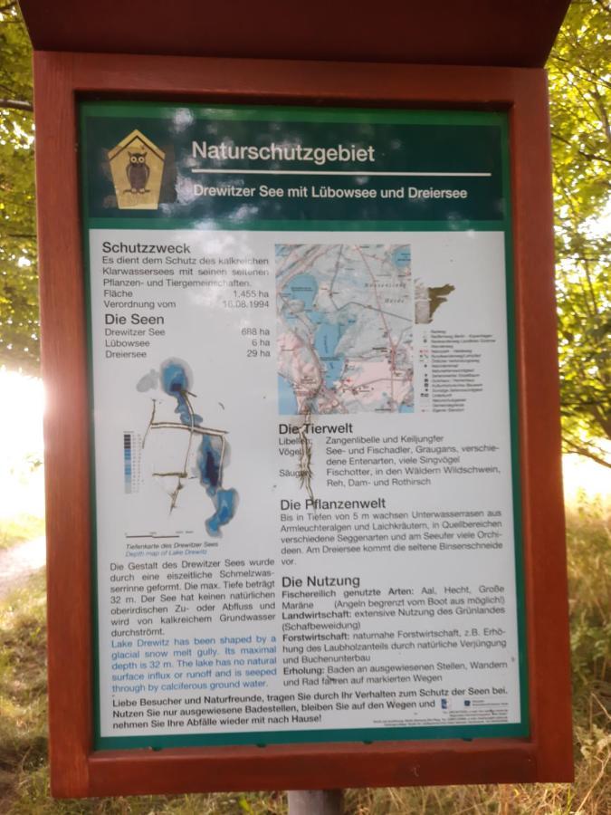 Schoene Wohnung Nossentiner Huette Экстерьер фото